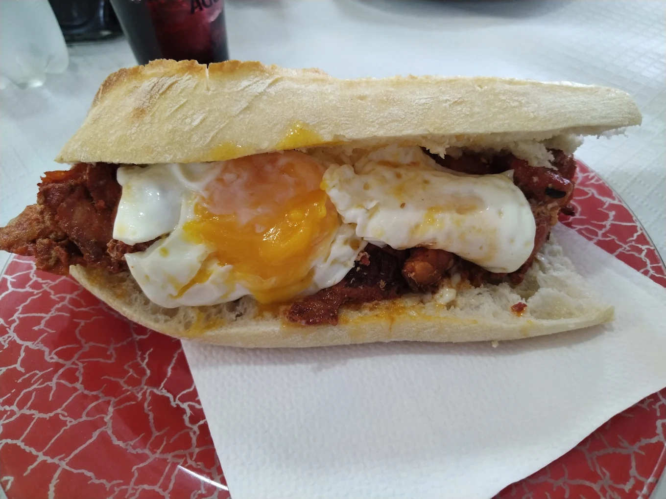Bocadillo del almuerzo medio